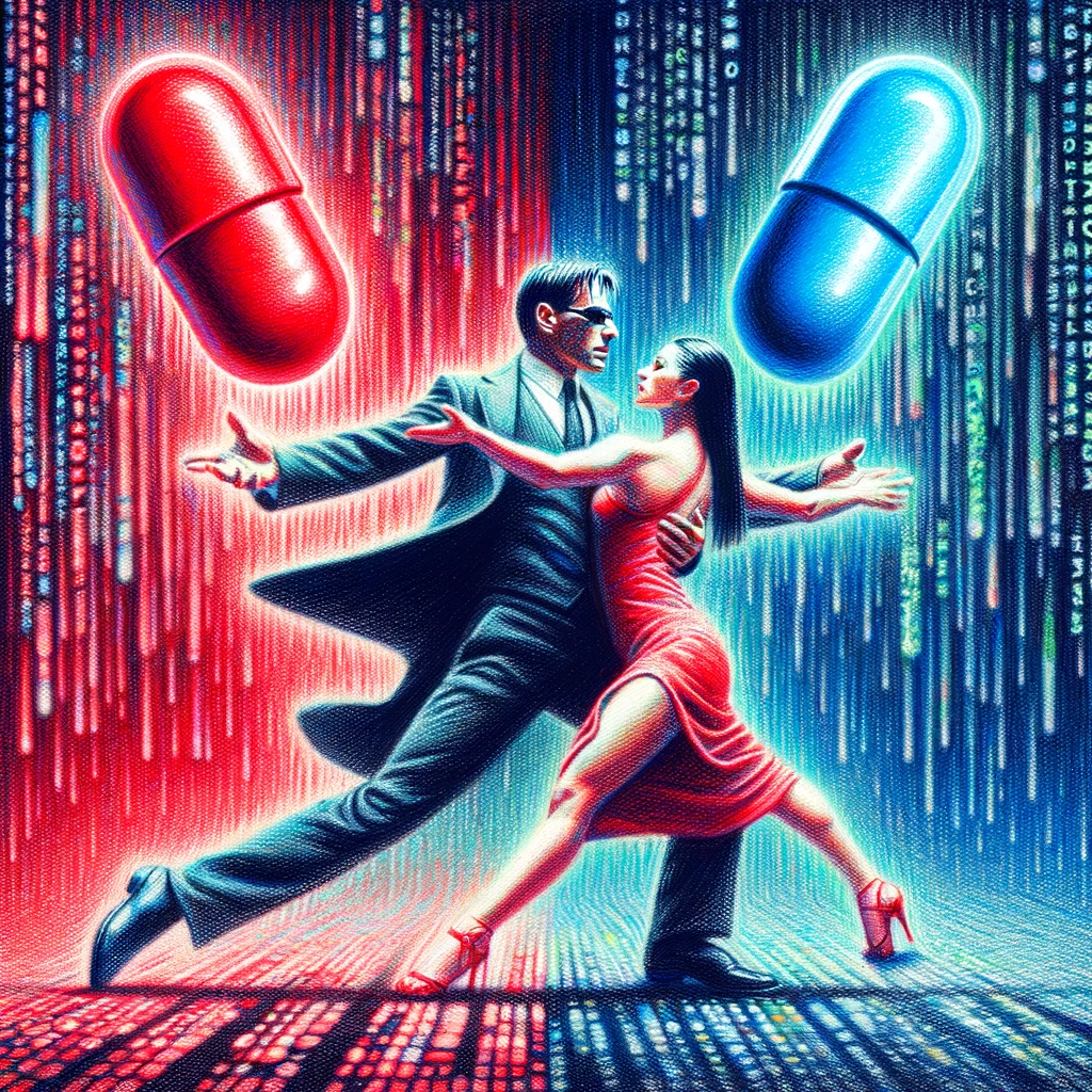 Finding what was lost: the red pill of tango.